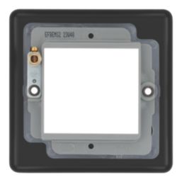 LAP  2-Module Modular Faceplate Matt Black