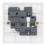 Vimark Pro 13A 1-Gang SP Switched Plug Socket White