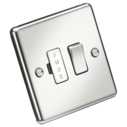 Knightsbridge  13A Switched Fused Spur  Polished Chrome