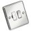Knightsbridge  13A Switched Fused Spur  Polished Chrome