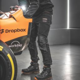 DEWALT McLaren F1 Team Webster Joggers Black 2X Large 38-47" W 31" L