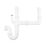 FloPlast Double Bowl Sink Trap Kit White 40mm