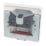 Hager Sollysta WMP50FO 45A Unswitched Flex Outlet  White