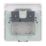 Hager Sollysta WMP50FO 45A Unswitched Flex Outlet  White