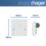 Hager Sollysta WMP50FO 45A Unswitched Flex Outlet  White