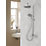 Triton Benito Rear-Fed Exposed Chrome Thermostatic Mixer Shower with Diverter