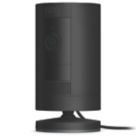 Ring Stick Up Mains-Powered Black Wireless 1080p Indoor & Outdoor Round Smart Camera