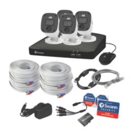 Swann Enforcer SWDVK-846804MQB-EU 1TB HDDGB 8-Channel 1080p DVR CCTV Kit & 4 x 1080p Indoor & Outdoor Cameras