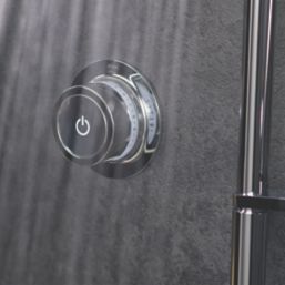 Mira Mode HP/Combi Ceiling-Fed Chrome Thermostatic Digital Mixer Shower