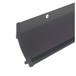 Stormguard Rain Deflector Weatherboard Large Black 914mm