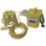 Carroll & Meynell  3kVA Intermittent Transformer Distribution Kit 230V/110V Yellow