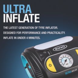Ring ULTRAINFLATE 10 Analogue Tyre Inflator 12V