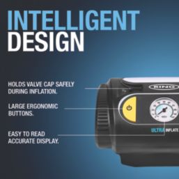 Ring ULTRAINFLATE 10 Analogue Tyre Inflator 12V