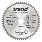 Trend CSB/PT21060 High Pressure Laminate Circular Saw Blade 210mm x 30mm 60T