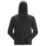 Snickers 8405 - FlexiWork  Full-Zip Midlayer Hoodie Black Medium 39" Chest