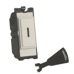 Varilight PowerGrid 20AX Grid DP Key Switch White  with Colour-Matched Inserts