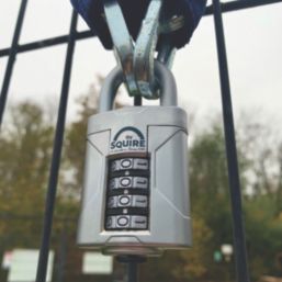 Squire  Weatherproof  Combination  Padlock Blue 50mm