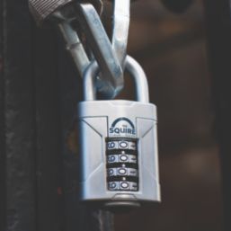 Squire  Weatherproof  Combination  Padlock Blue 50mm