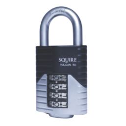 Squire  Weatherproof  Combination  Padlock Blue 50mm