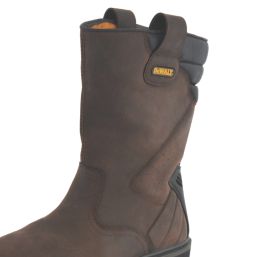 DEWALT Rigger 2 Size 7  Brown  Steel Toe Cap Safety Rigger Boots
