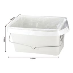Fortress Trade Paint Scuttle Liners 15Ltr 10 Pack