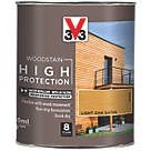 V33  High-Protection Exterior Woodstain Satin Light Oak 750ml
