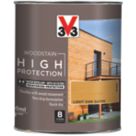 V33 750ml Light Oak Satin Water-Based Exterior Wood Stain