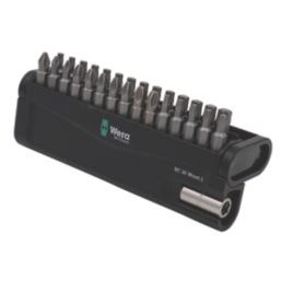 Wera Bit-Check 30 Wood 2 1/4" Hex Shank Mixed Bit Set 30 Pieces