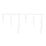 ExtendLite 100 LED Indoor & Outdoor Ice White Connectable Icicle Christmas Light xtension Kit