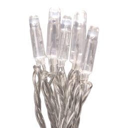 ExtendLite 100 LED Indoor & Outdoor Ice White Connectable Icicle Christmas Light xtension Kit