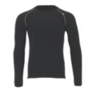 Site Kukl Long Sleeve Base Layer Top Black Medium 34" Chest