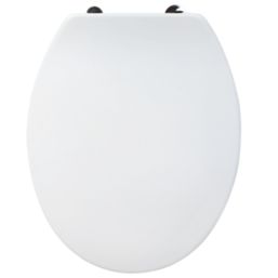Swirl   Toilet Seat Duraplast White
