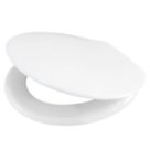 Swirl   Toilet Seat Duraplast White