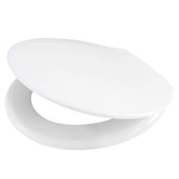 Swirl   Toilet Seat Duraplast White