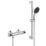 Grohe Precision Flow HP Rear-Fed Exposed Chrome Thermostatic Shower Mixer Set