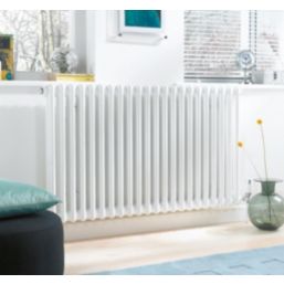 Acova 600mm x 812mm 2628BTU White Horizontal 2 Column Radiator