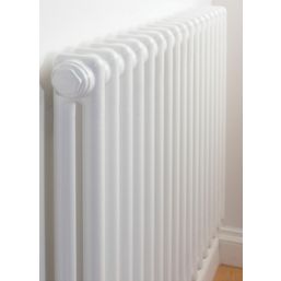Acova 600mm x 812mm 2628BTU White Horizontal 2 Column Radiator