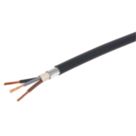 Prysmian 6943X Black 3-Core 6mm² Armoured Cable 25m Coil