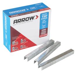 Arrow Heavy Duty Staples Galvanised 10mm x 10mm 5000 Pack