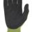 DEWALT Hi Vis Protection Gloves Yellow Medium
