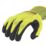 DEWALT Hi Vis Protection Gloves Yellow Medium