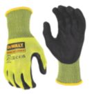 DEWALT Hi Vis Protection Gloves Yellow Medium