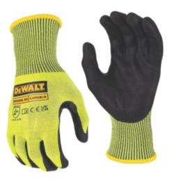 DEWALT Hi Vis Protection Gloves Yellow Medium