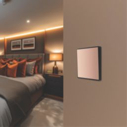 British General Evolve 20A 16AX 1-Gang 2-Way Light Switch  Copper