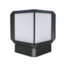 Brackenheath iSpot Bollard 119mm Outdoor Cube Light Module Black