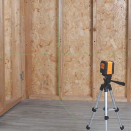 Magnusson  Green Self-Levelling Cross-Line Laser Level with Tripod
