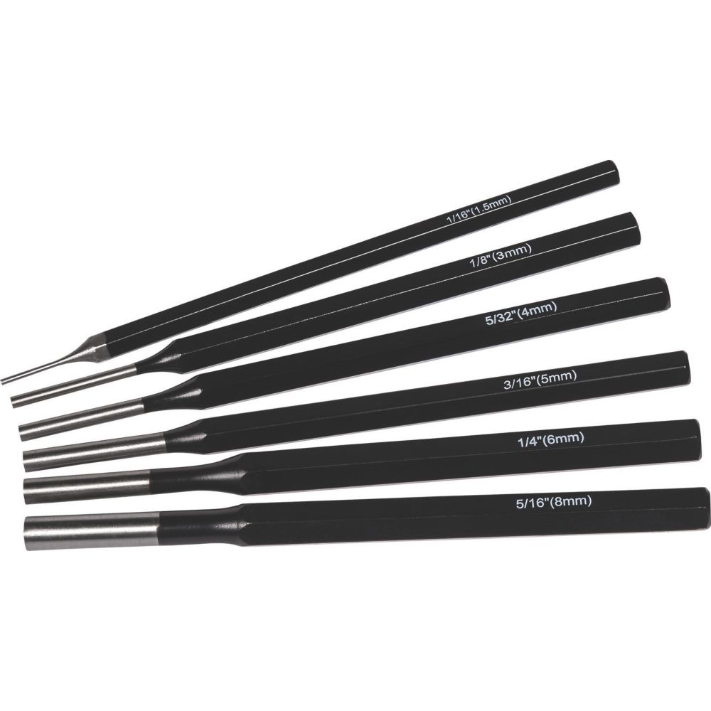 Roughneck Punch & Chisel Set 6 Pieces Screwfix