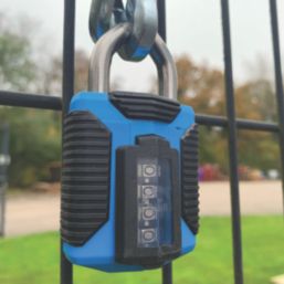 Squire CP50 ATLS Weatherproof  Combination  Padlock Blue 50mm
