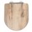 Croydex Varese Soft-Close with Quick-Release Toilet Seat Moulded Wood Natural Finish