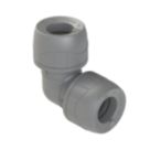 PolyPlumb Enhanced  Plastic Push-Fit Equal 90° Elbow 15mm